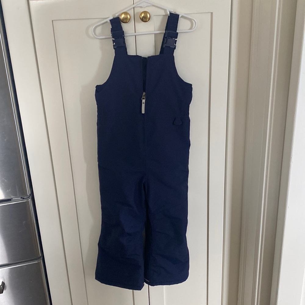 Hanna Andersson kids snow bibs size 4
